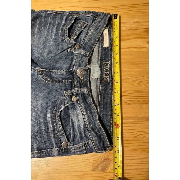 Decree Bootcut jeans Womans sz 5 low rise flip pocket stretch denim retro y2k - Picture 10 of 10